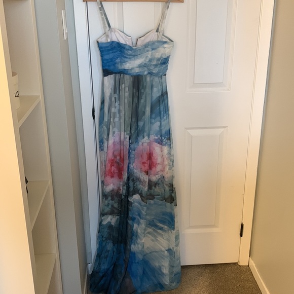 Ted Baker floor length flowy dress - Picture 2 of 4